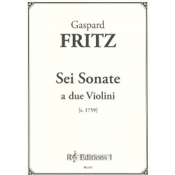 6 sonate a 2 violini - Caspar Fritz