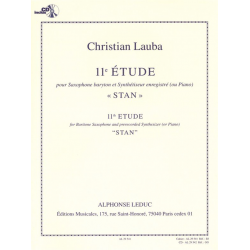 Stan (+CD) : etude no.11 pour - Christian Lauba
