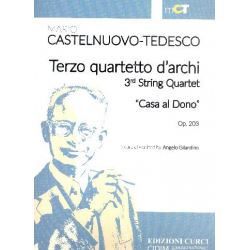 Quartetto no.3 op.203 - Mario Castelnuovo-Tedesco