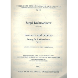 Romanze und Scherzo für - Sergei Rachmaninov (Rachmaninoff)