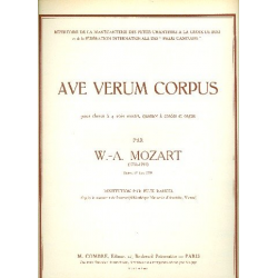 Ave verum corpus - Wolfgang Amadeus Mozart