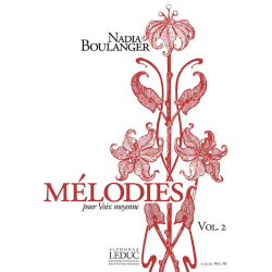 Mélodies vol.2 - Nadia Juliette Boulanger