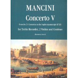 Concerto no.5 per flauto, 2 violini - Francesco Mancini