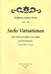 6 Variationen über Mio care adone - Wolfgang Amadeus Mozart