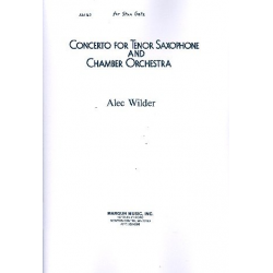 Concerto for Tenor Saxophone and Chamber Orchestra - Alec Wilder