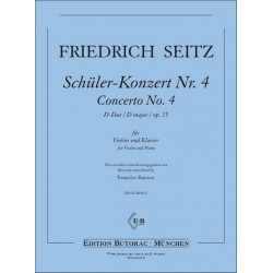 Schüler-Konzert D-Dur Nr.4 op.15 - Friedrich Seitz