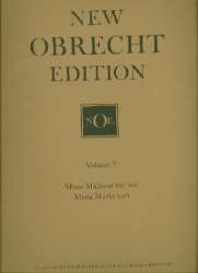 New Obrecht Edition vol.7 - Jacob Obrecht