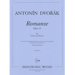 Romanze op.11 für Violine - Antonin Dvorak