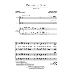 Declare His Glory - John W. Peterson / Arr. Keith Christopher