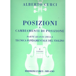 Tecnica fondamentale della violino vol.5,1 - Alberto Curci