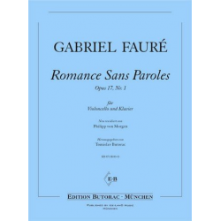 Romance sans paroles op.17,1 - Gabriel Fauré