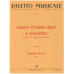 Sonata Nr. 6 Es-Dur op. 2/6 - Johann Christian Bach