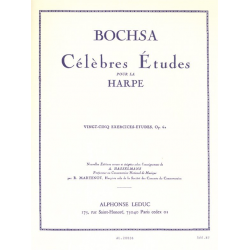 Célèbres études : pour harpe - Robert Nicolas-Charles Bochsa