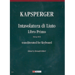Intavolatura di liuto vol.1 - Johann Hieronymus Kapsberger