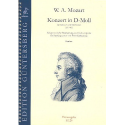 Konzert d-Moll KV466 für Klavier und - Wolfgang Amadeus Mozart