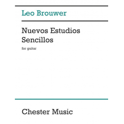 Nuevos estudios sencillos for guitar - Leo Brouwer