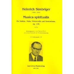 Musica spiritualis op.136 - Heinrich Simbriger
