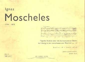 Tägliche Studien op.107 Band 1 (Nr.1-30) - Ignaz Moscheles