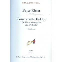 Concertante E-Dur für Horn, Violoncello - Peter Ritter