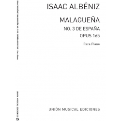 Malaguena op.165,3 para piano - Isaac Albéniz