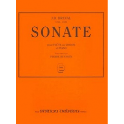 Sonate pour flûte (violon) - Jean Baptiste Breval
