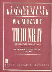 Trio Es-Dur KV498 für Klarinette, - Wolfgang Amadeus Mozart