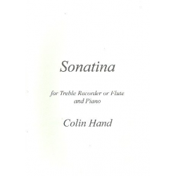 Sonatina for treble recorder (flute) - Colin Hand