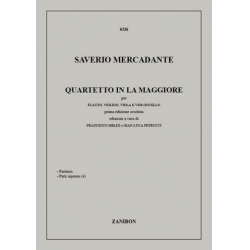 Quartett A-Dur für Flöte - Saverio Mercadante