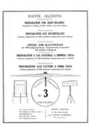 Preparation for Sight-Reading vol.3 -Dante Agostini