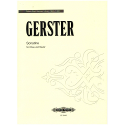 SONATINE : FUER OBOE - Ottmar Gerster