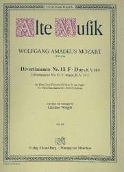 Divertimento F-Dur Nr.13 KV253 - Wolfgang Amadeus Mozart