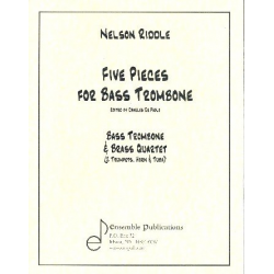 5 Pieces For Bass Trombone -Nelson Riddle