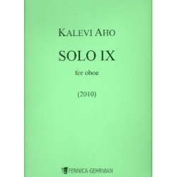 Solo no.9 for oboe - Kalevi Aho