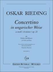 Concerto a-Moll op.21 (1.-3. Lage ) - Oskar Rieding