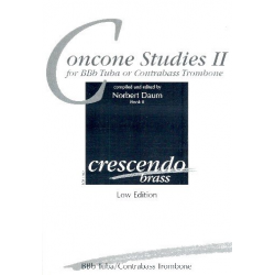 Studies vol.2 - low edition -Giuseppe Concone / Arr.Norbert Daum