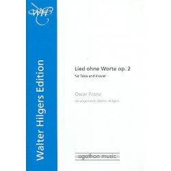 Lied ohne Worte op.2 für Tuba und Klavier - Oscar Franz / Arr. Walter Hilgers