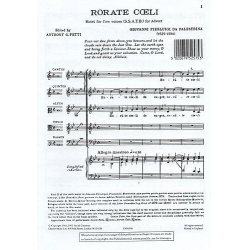 Rorate coeli for mixed chorus a cappella - Giovanni da Palestrina