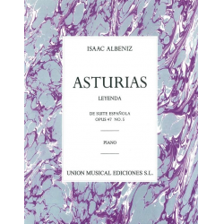 Asturias op.47,5 für Klavier - Isaac Albéniz