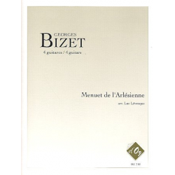 Menuet de l'Arlésienne pour 4 guitares - Georges Bizet