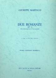 2 Romanze op.72 -Giuseppe Martucci / Arr.Pietro Spada