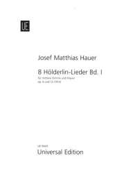 8 Hölderlin-Lieder op.6 und op.12 Band 1 - Josef Matthias Hauer