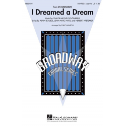 I Dreamed A Dream - Alain Boublil & Claude-Michel Schönberg / Arr. Philip Lawson