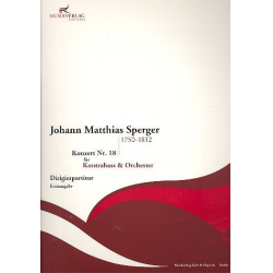 Konzert c-Moll Nr.18 - Johann Mathias Sperger
