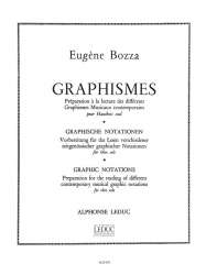 Graphismes : pour oboe seul - Eugène Bozza