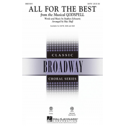 All for the Best - Stephen Schwartz / Arr. Mac Huff