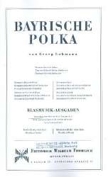 Bayrische Polka für Posaune und Blasorchester - Georg Lohmann