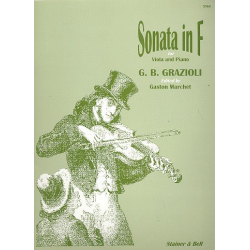 Sonata in F for viola and piano - Giovan Battista Grazioli