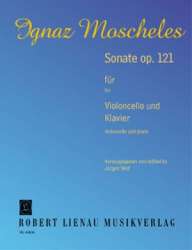 Sonate op.121 für Violoncello und - Ignaz Moscheles