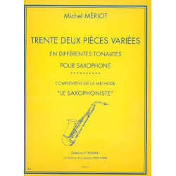 32 pièces variées en different tonalités - Michel Meriot