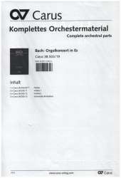 Bach, Johann Christian - Orgelkonzert in Es - Johann Christian Bach